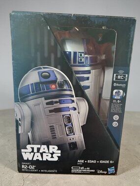 Star Wars Smart R2-D2 RC Droid Bluetooth App-Controlled Plastic Toy UNTESTED